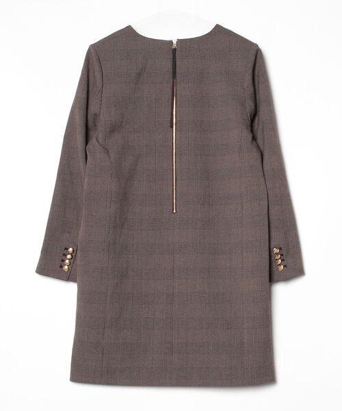 Arpege story 長袖ワンピース 1 ブラウン レディース : ZOZOTOWN Yahoo