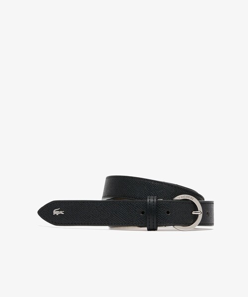 LACOSTE（ラコステ） ベルト サフィアーノエンボスレザーベルト