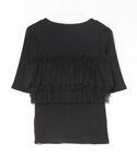 tシャツ MANOF TULLE FRILL ...の詳細画像5