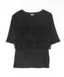 tシャツ MANOF TULLE FRILL ...の詳細画像3