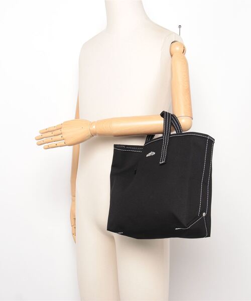 「DANTON」 トートバッグ ONE SIZE ネイビー レディース_画像4