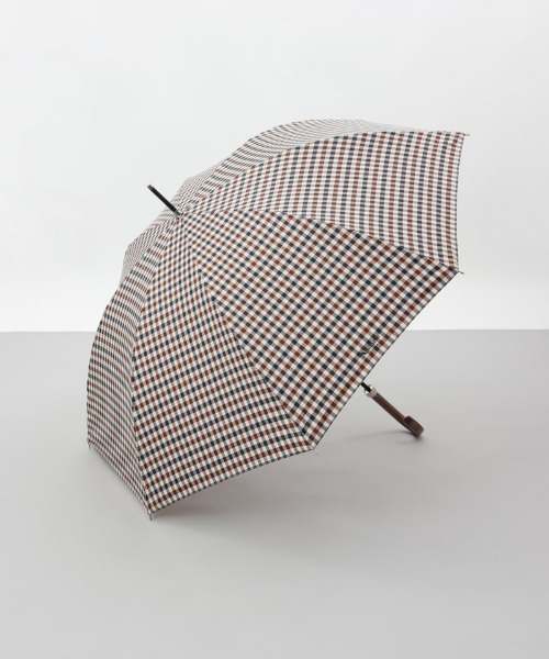 Aquascutum（アクアスキュータム） 傘 「 」先染めチェック雨傘(長傘