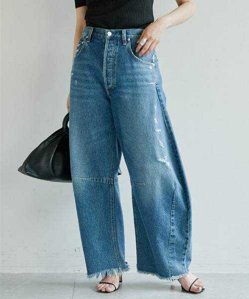 「Citizens of humanity」 デニムパンツ 26 インディゴブルー レディース_画像6