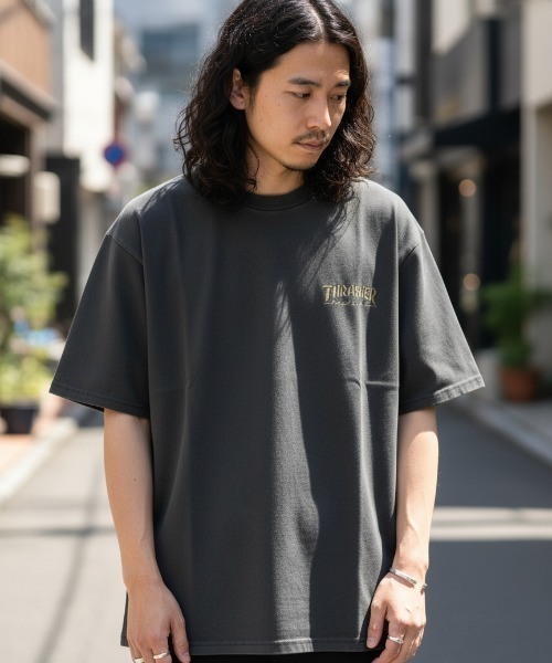 THRASHER（スラッシャー） tシャツ Back Print Pigment S/S T-SHIRTS