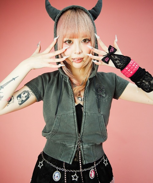 GALFY（ガルフィー） パーカー 「GALFY/ガルフィー」病みギャルデビル