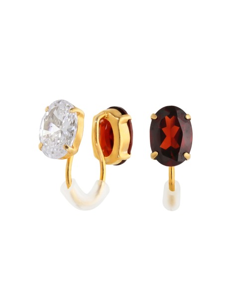 「Jewel closet by L&Co.」 イヤーカフ FREE パープル レディース_画像2