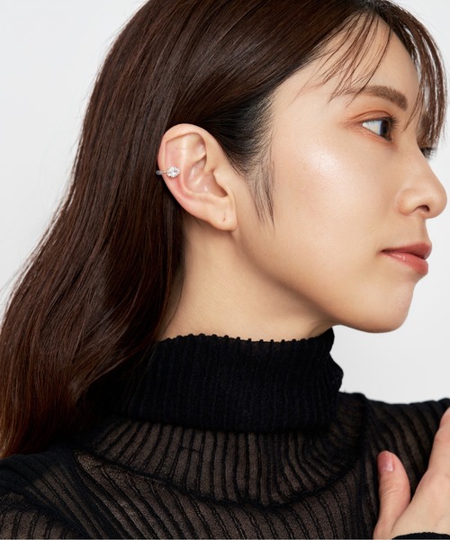 「Jewel closet by L&Co.」 イヤーカフ FREE パープル レディース_画像3