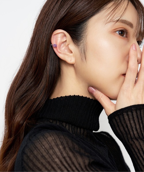 「Jewel closet by L&Co.」 イヤーカフ FREE パープル レディース_画像6