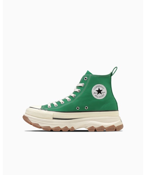 「CONVERSE ALL STAR」 ハイカットスニーカー 5 グリーン メンズ_画像2