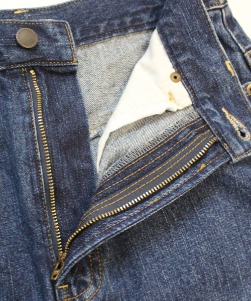 「SELECT LEVERY」 「nod」デニムスカート LARGE ネイビー レディース_画像7