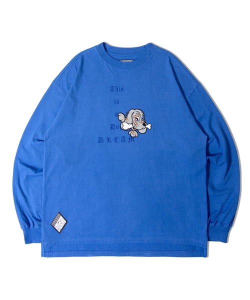 「GALFY」 長袖Tシャツ L ワイン メンズ_画像5