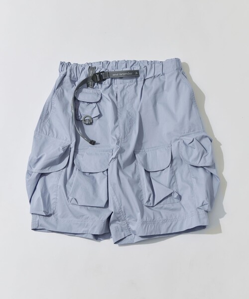 パンツ 「and wander/アンドワンダー」multi pocket short pants メンズの画像