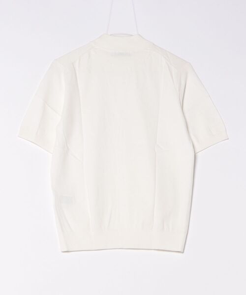 「MONSIEUR NICOLE」 半袖ニット MEDIUM ベージュ メンズ_画像2