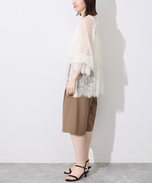 SLOBE IENA（スローブイエナ） ワイドパンツ ハーフパンツ パンツ