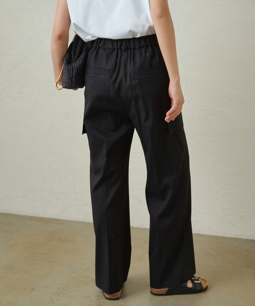 「LOUNGEDRESS」 カーゴパンツ MEDIUM ブラック レディース_画像5