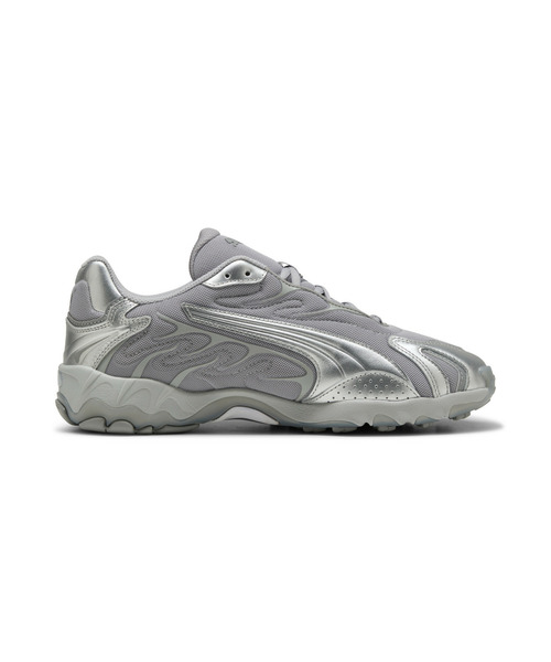 「PUMA」 ローカットスニーカー 24.5cm イエロー×ブラック メンズ_画像7
