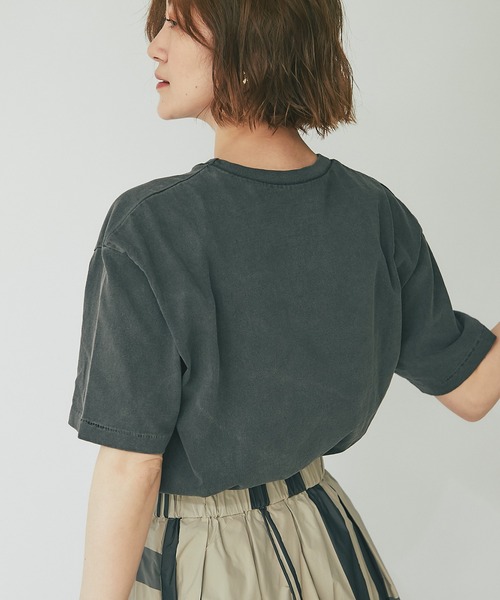 「MIXTA」 半袖Tシャツ FREE パープル レディース_画像6