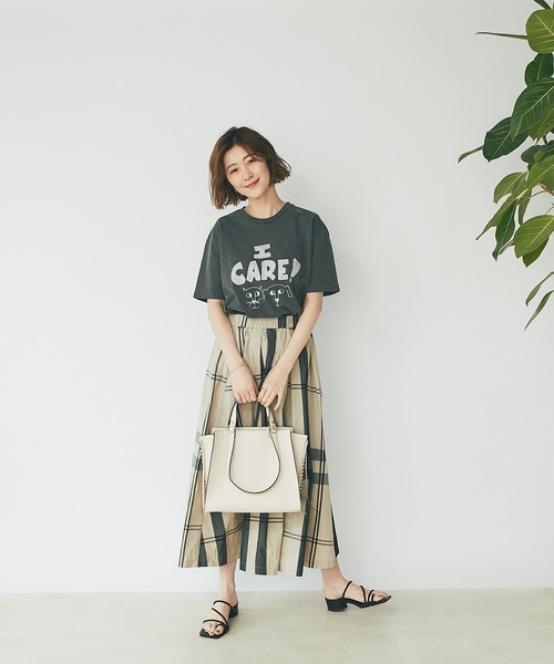 「MIXTA」 半袖Tシャツ FREE パープル レディース_画像7