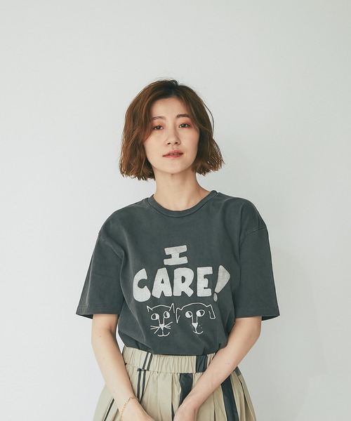 「MIXTA」 半袖Tシャツ FREE パープル レディース_画像9