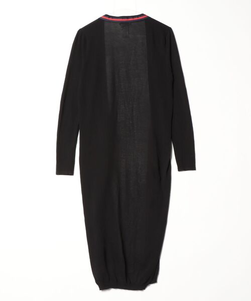 「DOUBLE STANDARD CLOTHING」 ニットカーディガン 38 ブラック レディース_画像2