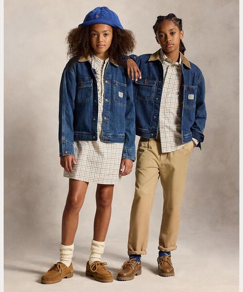 Ralph Lauren デニム チョア コート コーデュロイ Polo Ralph Lauren Childrenswear ラルフローレン デニムジャケット