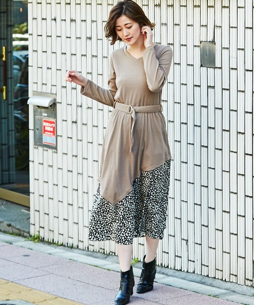 ワンピース コーデ風ドッキングワンピース Zozotown Yahoo 店 通販 Yahoo ショッピング