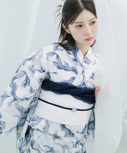 Dita（ディータ） 浴衣 1人で着られる浴衣5点セット 和歌山染工日本
