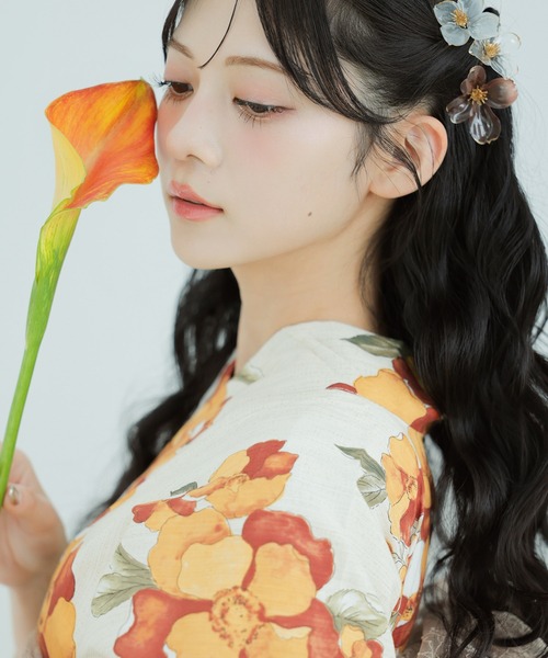 Dita（ディータ） ゆかた 浴衣 1人で着られる浴衣5点セット 和歌山染工