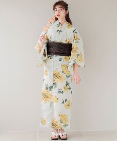 Dita（ディータ） 浴衣 1人で着られる浴衣5点セット 和歌山染工日本