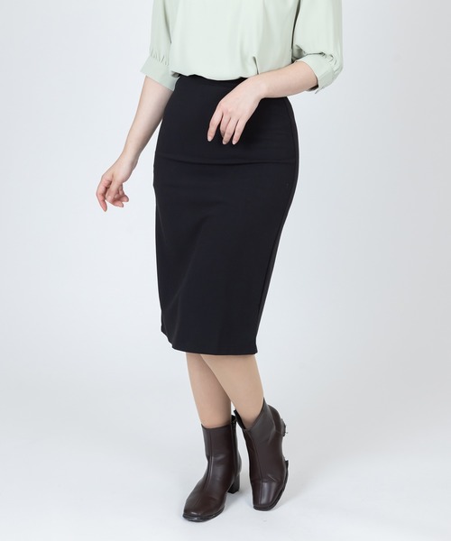スカート タック入り 膝丈タイトスカート : ZOZOTOWN Yahoo!店 - 通販