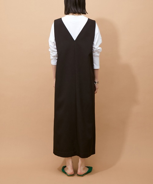 ADAM ET ROPE'（アダムエロペ） ワンピース ジャンパースカート 【WEB