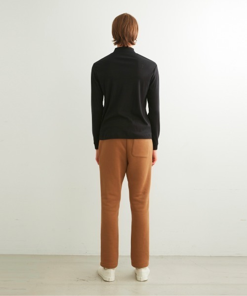 raiSLDO. PANTS　モックネック three dots（スリー ドッツ） tシャツ ブラッシュドリブ 長袖モック
