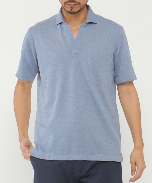 sunsea ポロシャツ スキッパーポロ IKKA LOUNGE ポロシャツ ALTIMA スキッパーポロシャツ メンズ