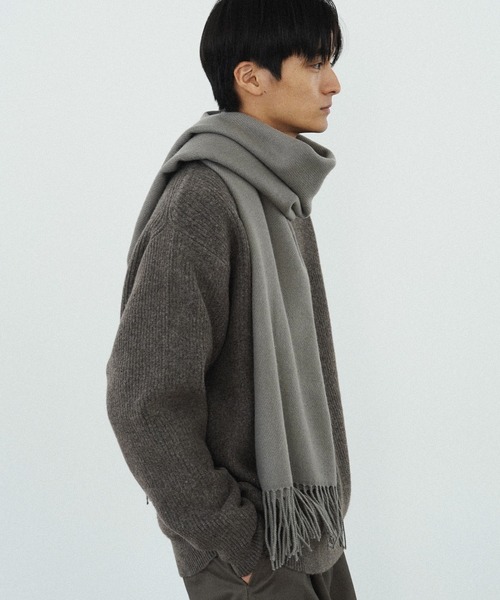 マフラー メンズ CASHMERE BLEND SOFT STOLE｜zozo｜19