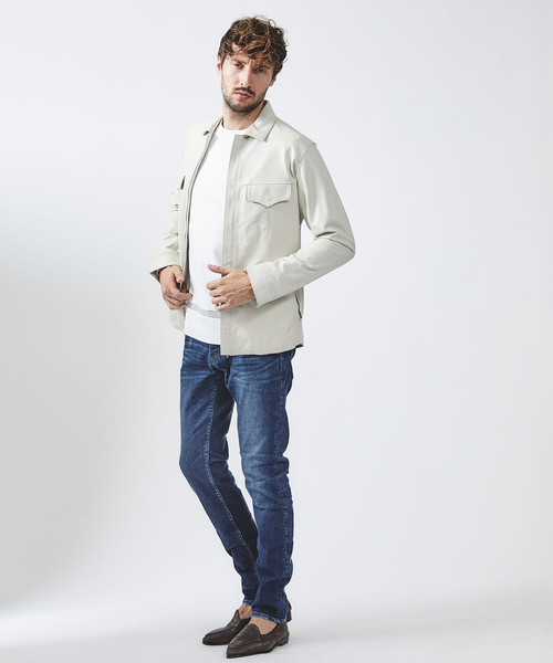 ✨新品未使用✨24年製✨ 5351 プールオム　スキニーデニム　ストレッチ　48 5351 POUR LES HOMMES 「5351 HOMMES」 加工スキニーデニム