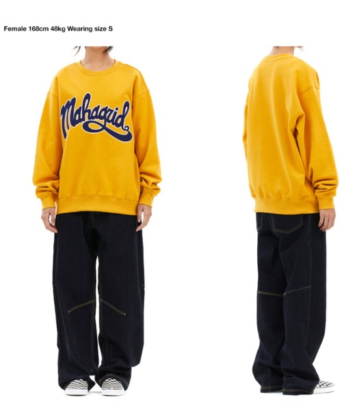 MAHAGRID トレーナー スウェット 「mahagrid/マハグリッド
