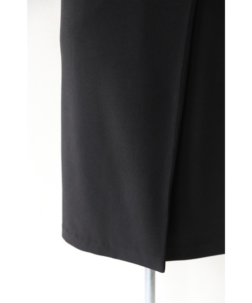 cawaii スカート 巻きデザイン風 脚の形を拾いにくい スカート