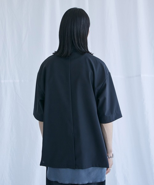 リネンシャツジャケット　PUBLIC TOKYO Lサイズ PUBLIC TOKYO（パブリックトウキョウ）の「リネンシャツ