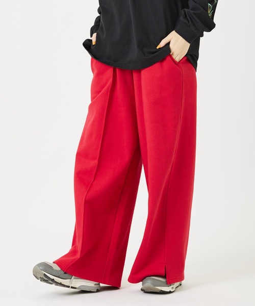 MILKFED. スウェットパンツ ジャージ WIDE LEG SWEAT PANTS レディース 