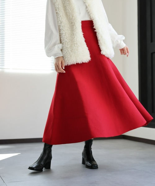 sakishimatokyo スカート ニットフレアスカート : ZOZOTOWN Yahoo!店