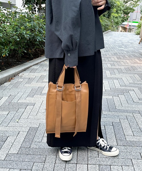 Beau're トートバッグ バッグ BEAURE ヴュレ カウレザー A4 タテ