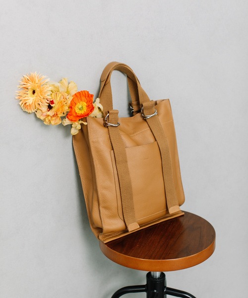 Beau're トートバッグ バッグ BEAURE ヴュレ カウレザー A4 タテ