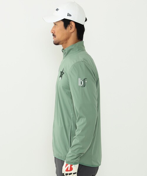 BEAMS GOLF スターフラッグロゴ ツアー エアシャットブルゾン サイズL BEAMS GOLF ORANGE LABEL (ビームスゴルフオレンジレーベル