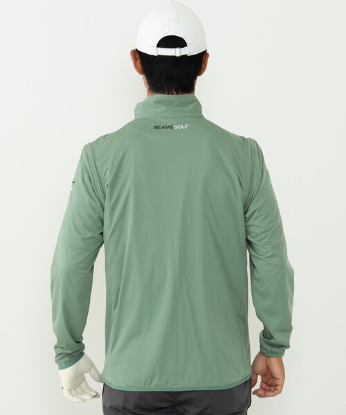 ジャケット ブルゾン BEAMS GOLF ORANGE LABEL / スターフラッグロゴ ツアー エアシャットブルゾン 2023AW BEAMS GOLF ORANGE LABEL スターフラッグロゴ ツアー エアシャットブルゾン