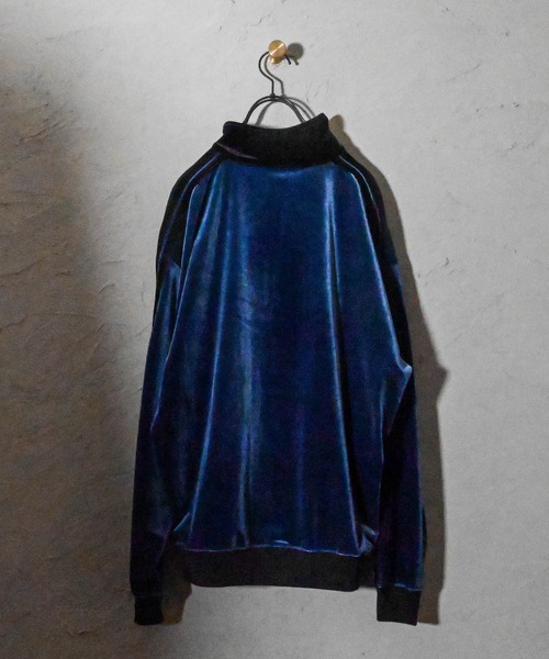Navy Velvet Sweat ヴィンテージ スウェット ベロア USA製
