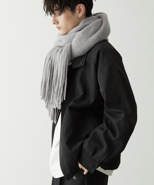 BALMURバルミュール モヘアマフラー トゥモローランド 新品未使用 BALMUIR（バルミュール）の「【BALMUIR/バルミュール】モヘヤ