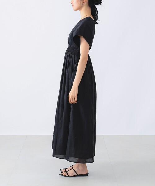 MARIHA ワンピース × Demi-Luxe BEAMS / 別注 夏の光のドレス ソリッド  