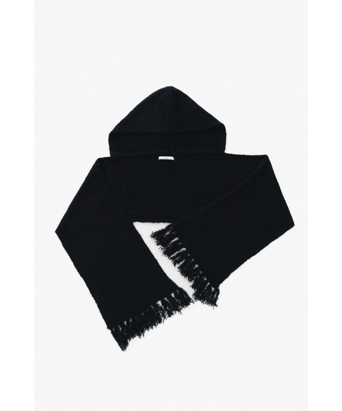 ORIMI シャギーフードマフラー Casselini（キャセリーニ）の「Casselini(キャセリーニ)フリルシャギー