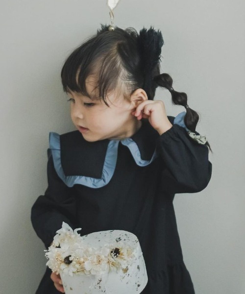 試着のみ　ケイティ ワンピース　チュニック 2段フリルスカート 試着のみ ケイティ ワンピース チュニック 2段フリルスカート