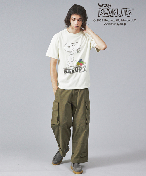 スヌーピー  80s ビンテージ USA製 フルーツオブザルーム  snoopy FRUIT OF THE LOOM（フルーツオブザルーム） tシャツ 「FRUIT OF THE